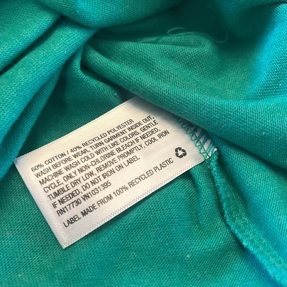 RARE Cat & Jack Shamrock and Rainbow 🌈 Girls  Size 7/8 Short Sleeve 👗 po… - Picture 5 of 6